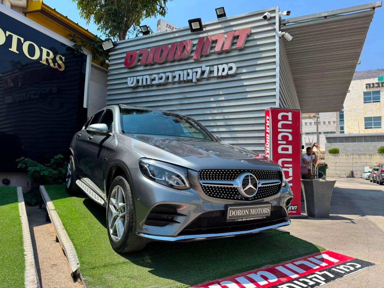 מרצדס GLC350E COUPE AMG 2018