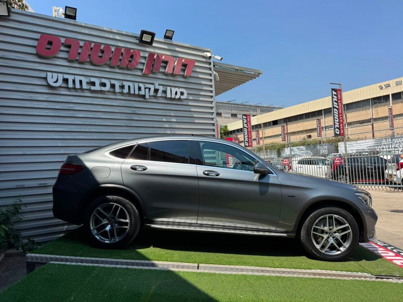 מרצדס GLC350E COUPE AMG 2018