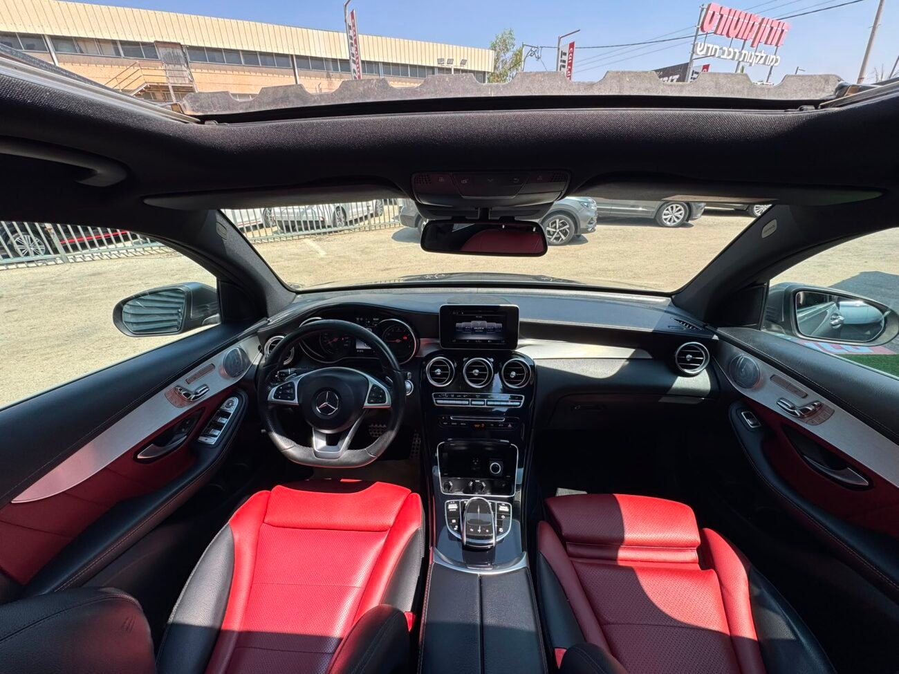מרצדס GLC350E COUPE AMG 2018